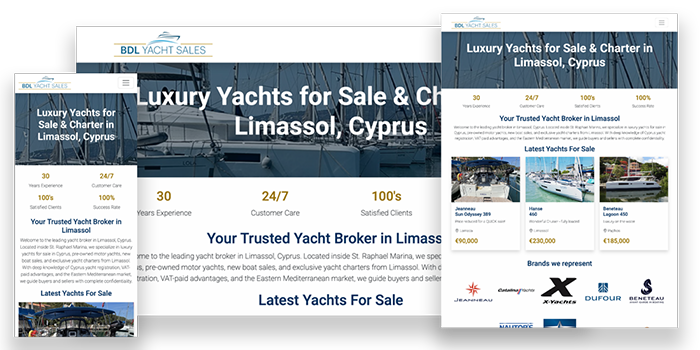 Responsive website design