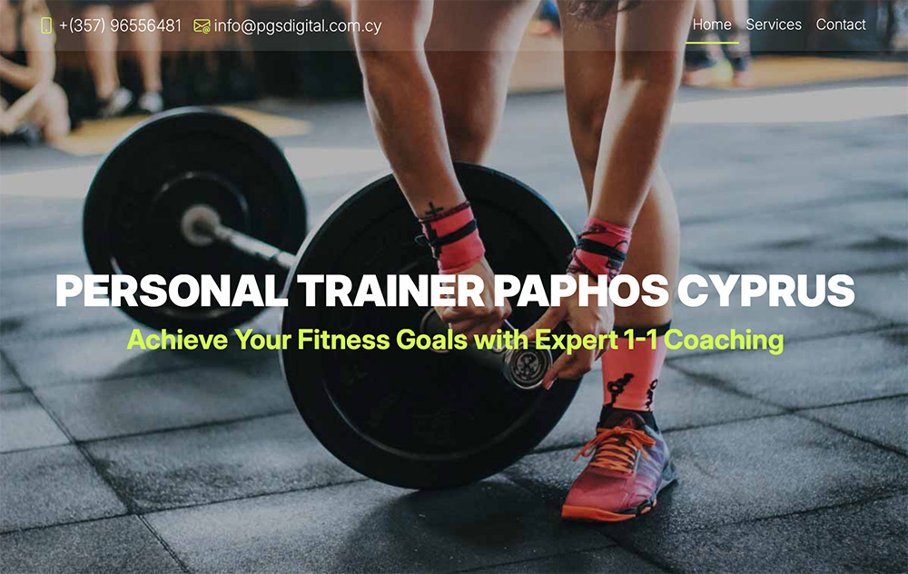 Paphos Personal Trainer | ID 102