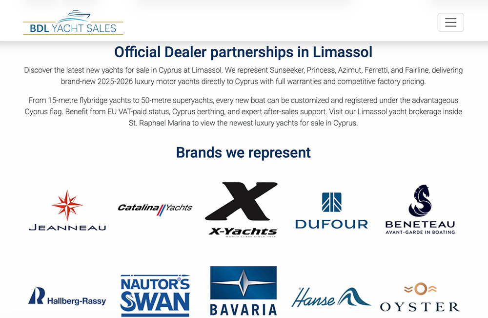 BDL Yacht Sales | ID 98 - 3